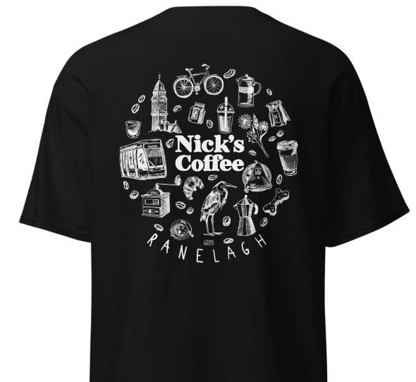 Black T-Shirt  - Ranelagh