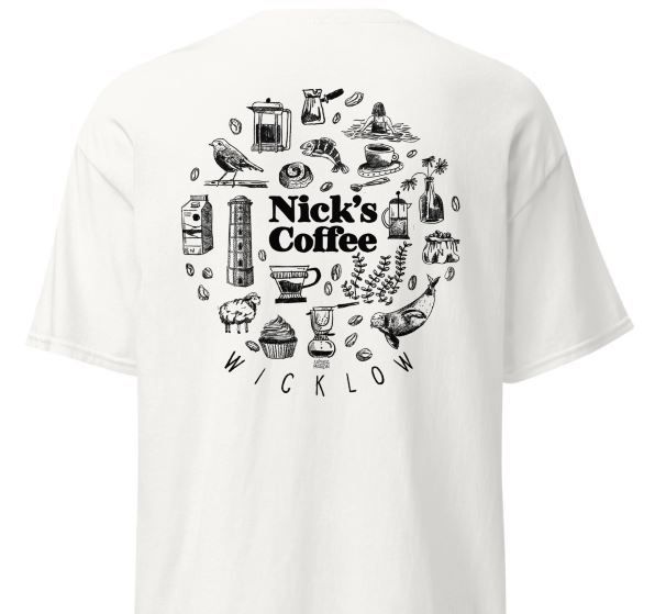 White T-Shirt - Wicklow