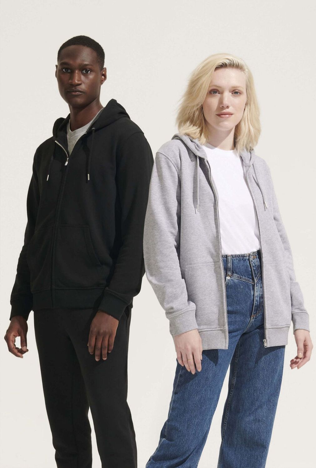 Unisex Full-Zip Hoodie