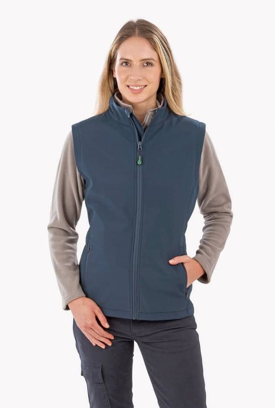 Damen Recycled 2-Layer Softshell Bodywarmer