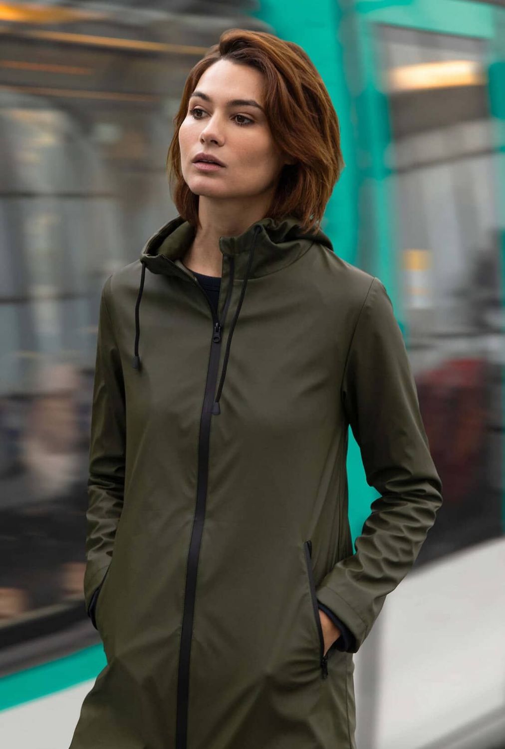 Damen Wax Parka Antoine