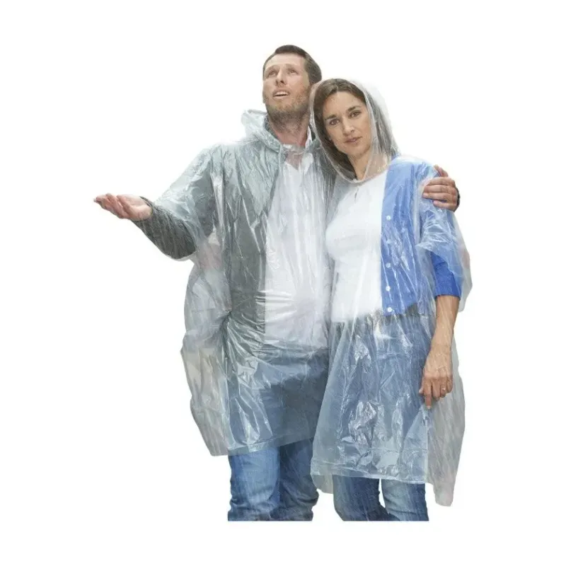 Regenponcho, biogisch abbaubar, 15er-Pack