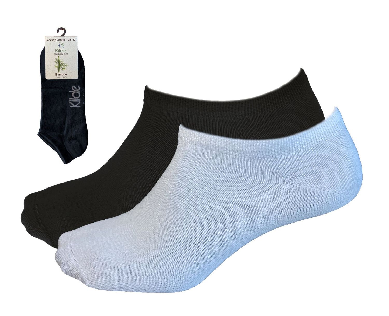 Komfortsocken Low-Cut Bambus inkl. Fußpflegeprodukte