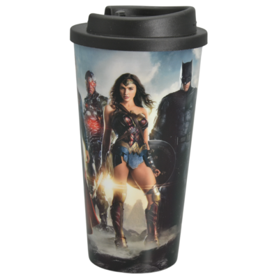 JUSTICE LEAGUE Thermobecher Batman/Superman