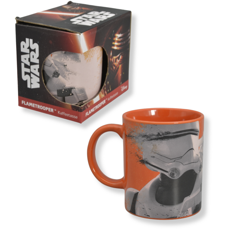 Star Wars 300 ml Keramik Kaffee Becher Mug Tasse Flametrooper