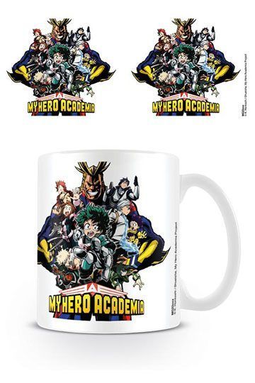 My Hero Academia Tasse Character Burst 315ml Keramik Anime Becher Neu