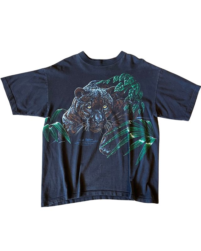 90’s wrap around panther tee