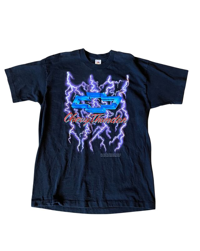 Vtg Chevy Lightning tee