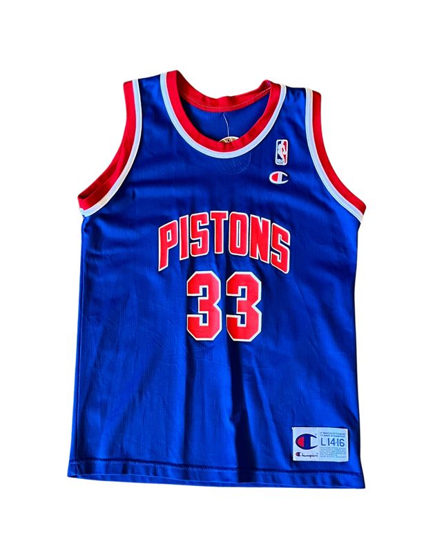 Vtg pistons jersey
