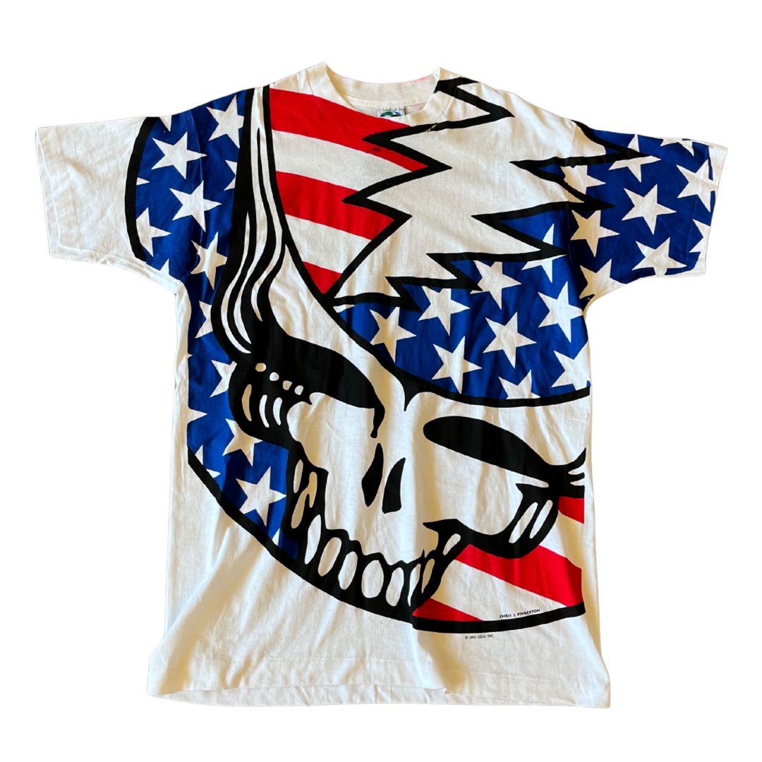 1993 Grateful Dead USA AOP Tee