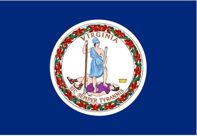 Virginia State Flag Virginia State Flag "plus" the USA FLAG both are 2' X 3'