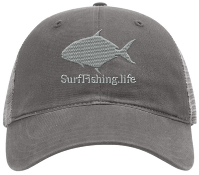 POMPANO POMPANO "GUY ORIGINAL" CHARCOAL ALL DAY CAP