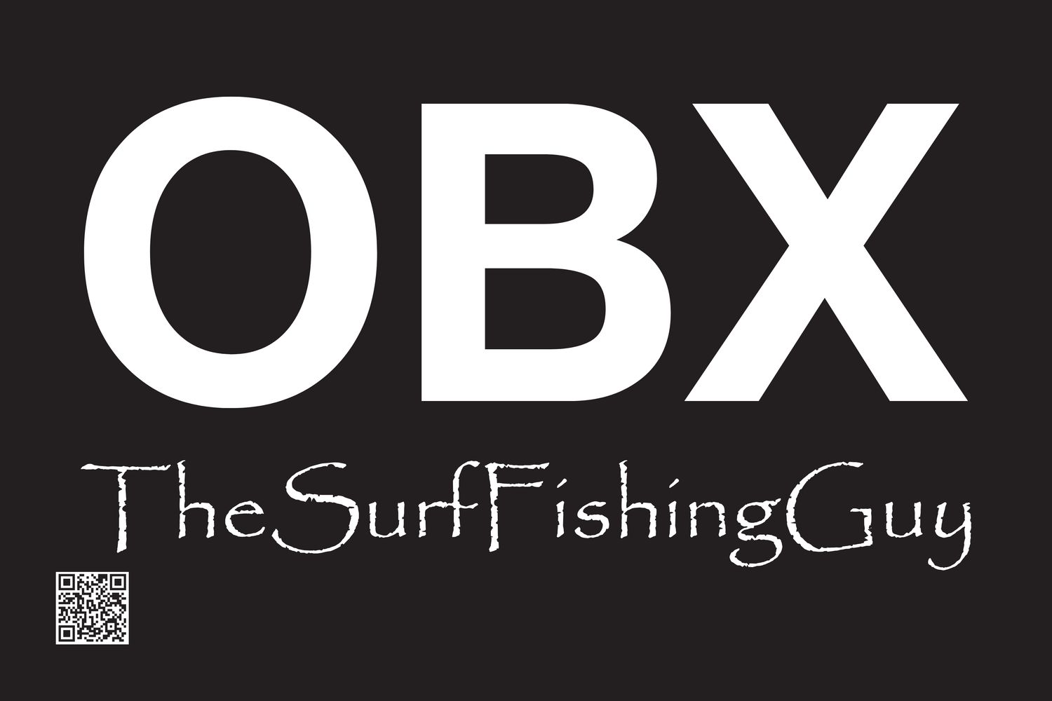 2' x 3' Black OBX Flag