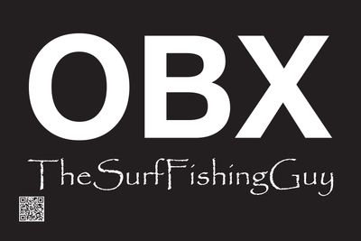 OBX BLACK FLAG 12"X18" DOUBLE SIDED FLAG