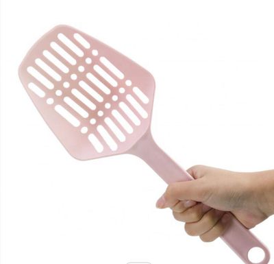 Solid Handle Plastic Pet Cat Litter Scoop