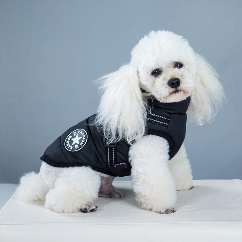 Winter Wonderland Pet Hooded Coat - Stylish And Warm Dog Jacket For Small Breeds