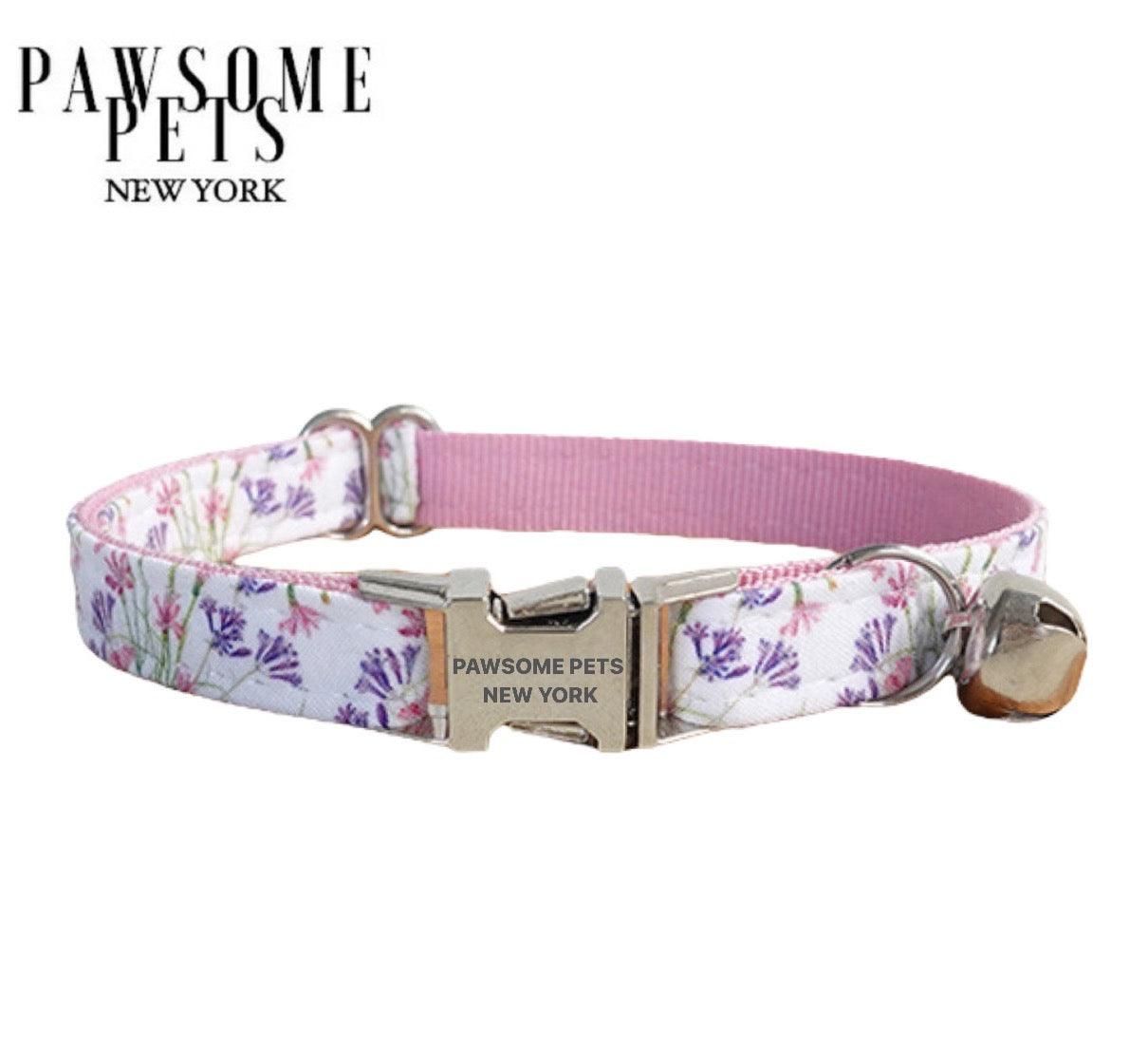 SMALL SIZE DOG &amp; CAT COLLAR - PURPLE FAIRY