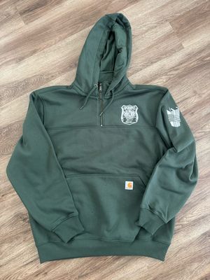 Carhartt 1/4 Zip Embroidered Heavyweight