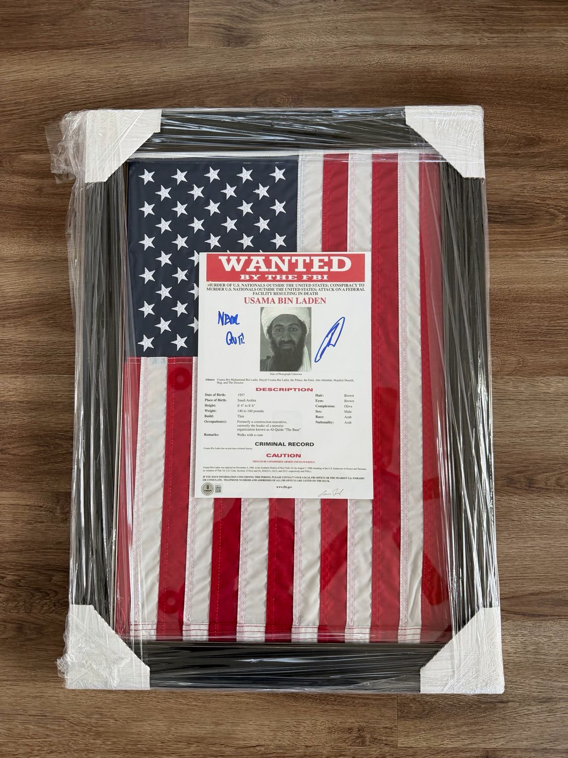 Robert O’Neil Raffle
