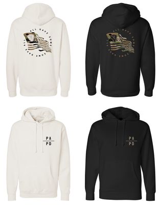 Cream Camo Hoodie