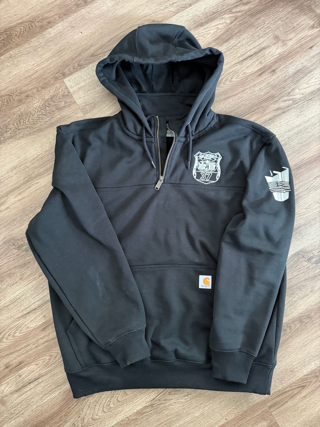 Carhartt 1/4 Zip Embroidered Heavyweight