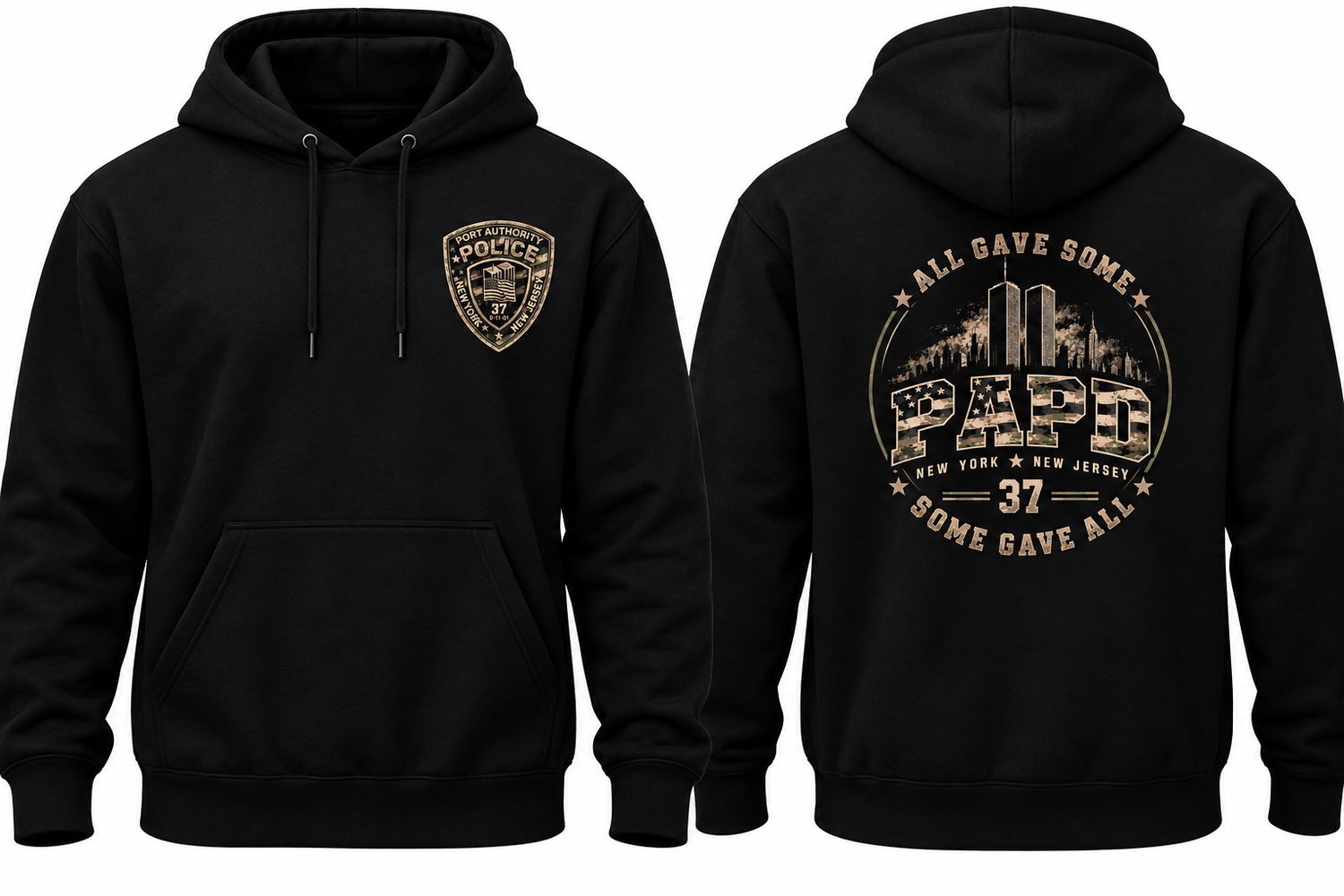 Heavyweight Camo Hoodie