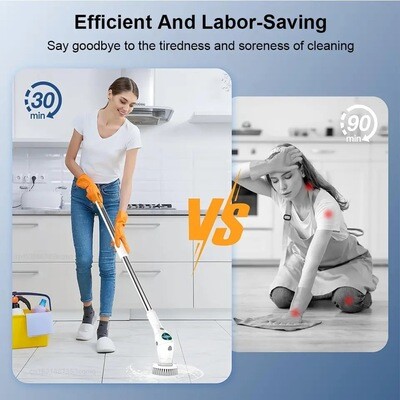 Electric Cleaning Brush 8 In 1