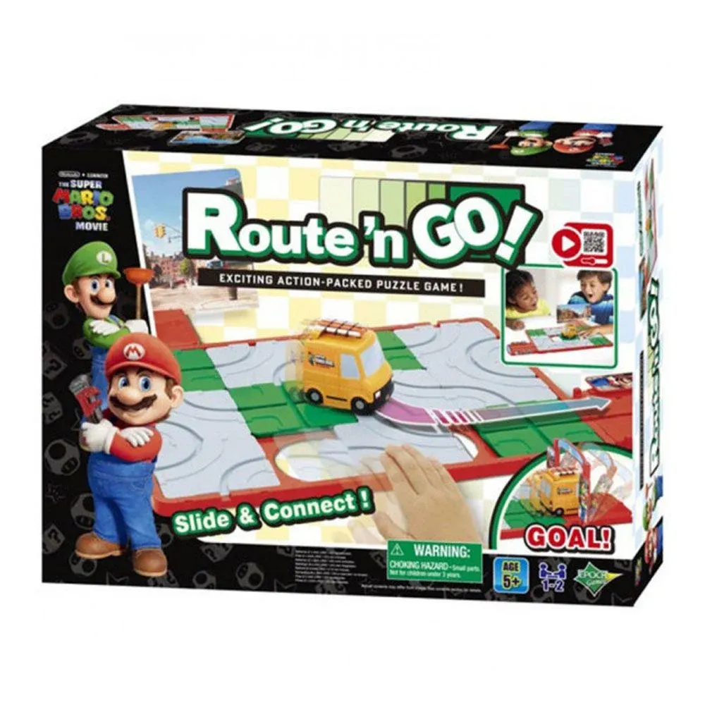 Super Mario Route n&#39; Go Puzzle