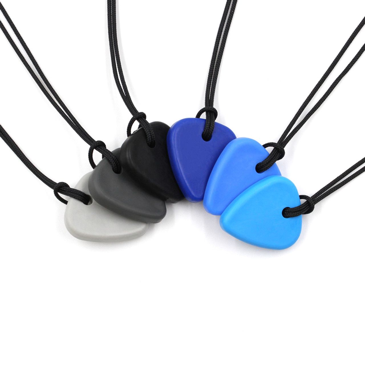 Guitar Pick Small Thin Chewable Necklace