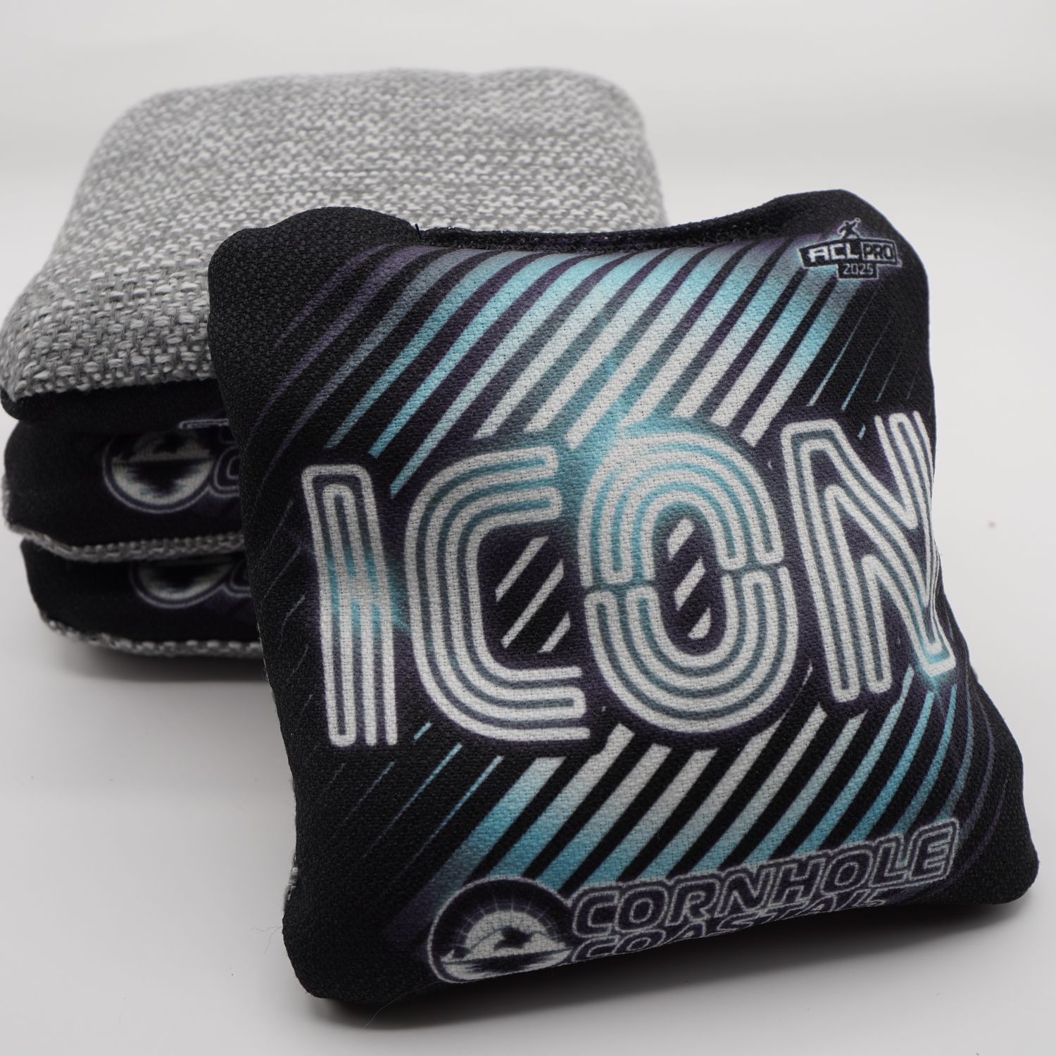Cornhole Coastal ICON COAL
