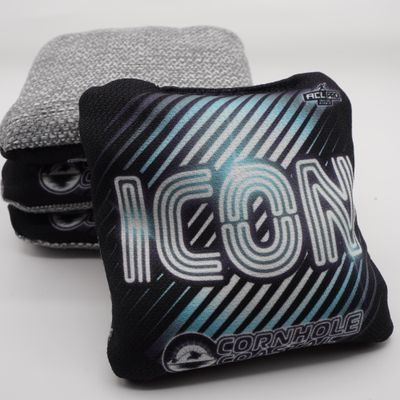 Cornhole Coastal ICON COAL