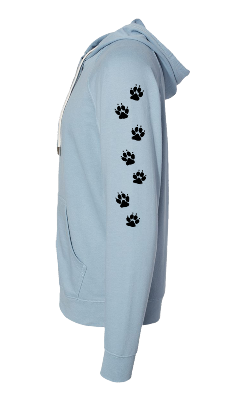 Too Chic Custom Full Zip Hooded Sweat