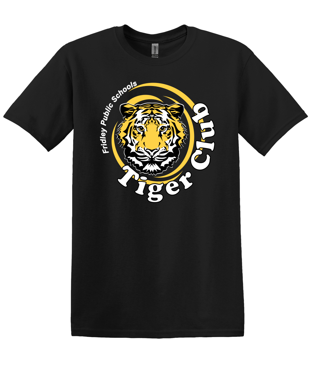 Tiger Club Logo-Wear T-Shirt Black