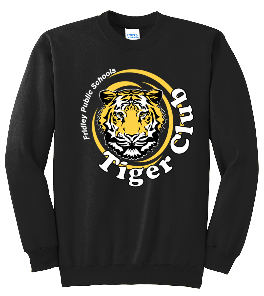 Tiger Club Logo-Wear Crew Sweat