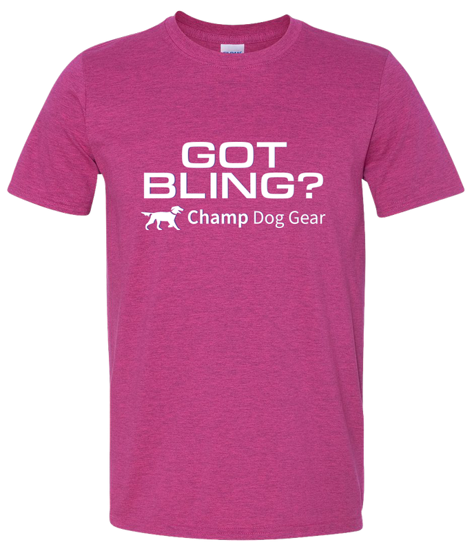 Champ Dog Gear Bling T-Shirt
