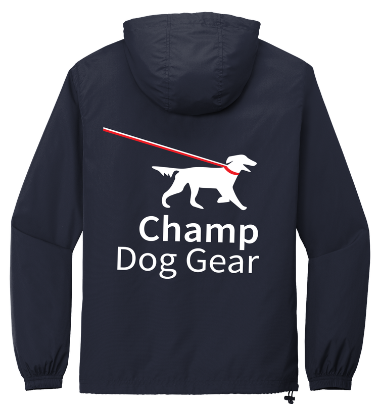 Champ Dog Gear Packable Anorak