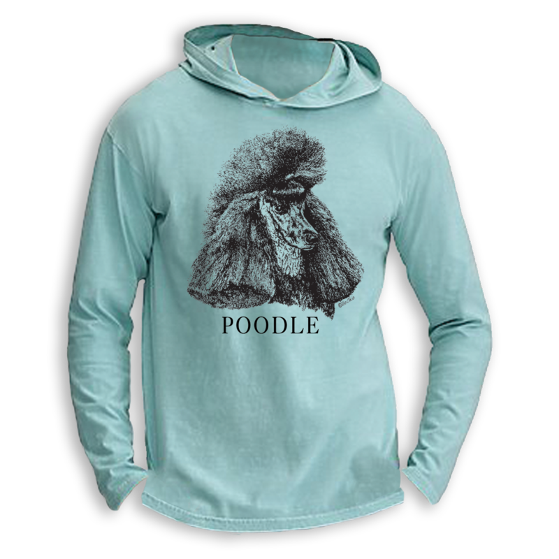 Too Chic Custom Long Sleeve Hooded T-Shirt