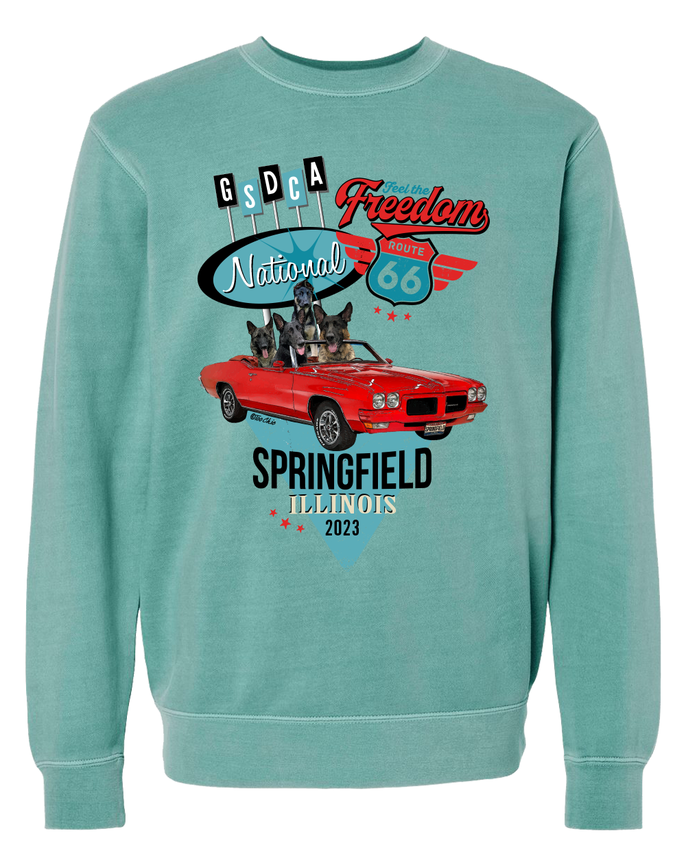 Too Chic Custom Comfort Color Crewneck Sweatshirt