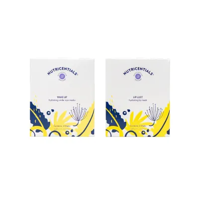 Nutricentials® Hydrating Lip Mask and Hydrating Under Eye Mask Bundle