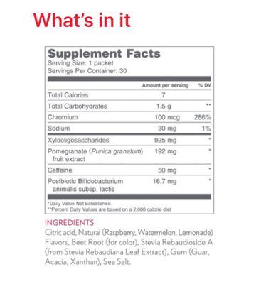 NuBiome Pre and Post Biotic Drink