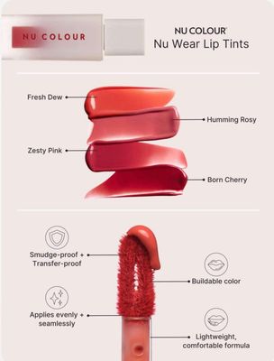 NEW! Nu Colour® Nu Wear Lip Tint Kit