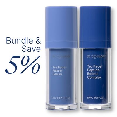 ageLOC® Tru Face® Peptide Retinol + ageLOC® Future Serum Bundle