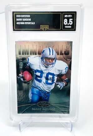 2013 Barry Sanders 452/999 GMA 8.5 #153