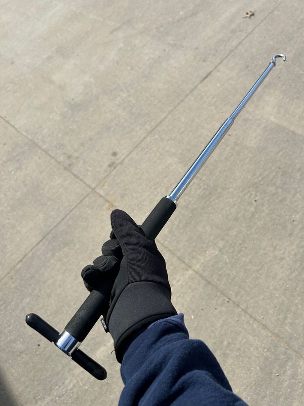 Collapsible Truck Driver Hook with Belt Hook Holder