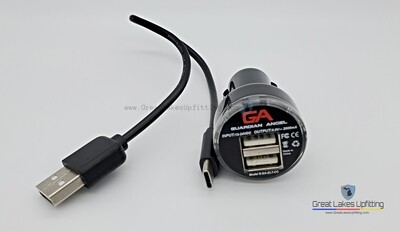 Guardian Angel Car Charger with Type-C Cable