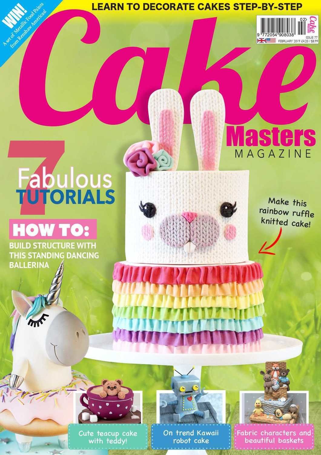 Cake Masters Magazine Feb. '19 Issue 77