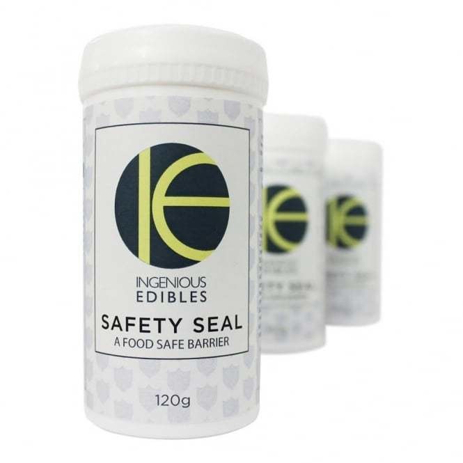 Ingenious Edibles Safety Seal. Make your Flowers or cake decorations completely Food Safe!
