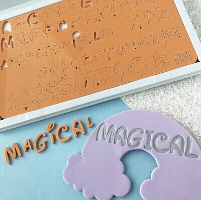Sweet Stamp Magical Set (Uppercase, Lowercase, Numbers, and Symbols)