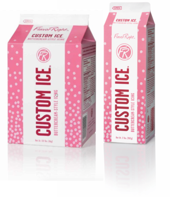 Custom Ice Buttercream-Style Icing Gallon Custom Ice Buttercream-Style Icing Gallon