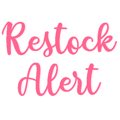 Back in Stock!